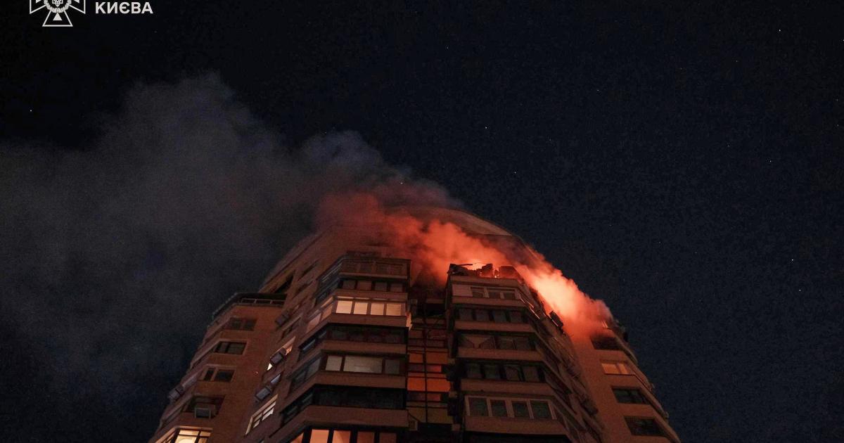 Russia bombards Ukraine with drones and missiles day before planned peace talks