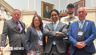 Zia Yusuf, chairman of Reform UK, during a news conference in London, UK, on Tuesday, May 27, 2025.