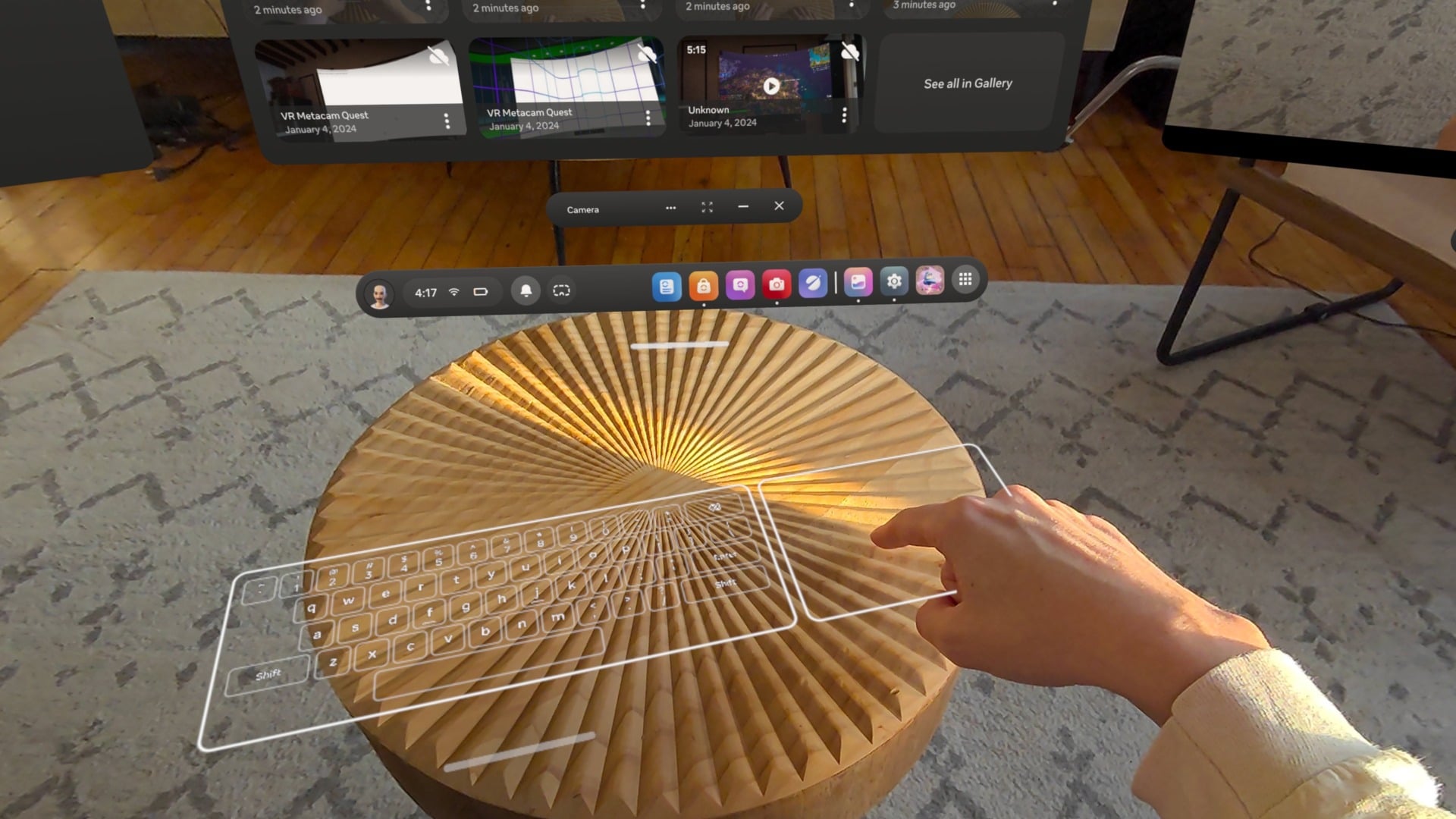 Surface Keyboard Meta Quest