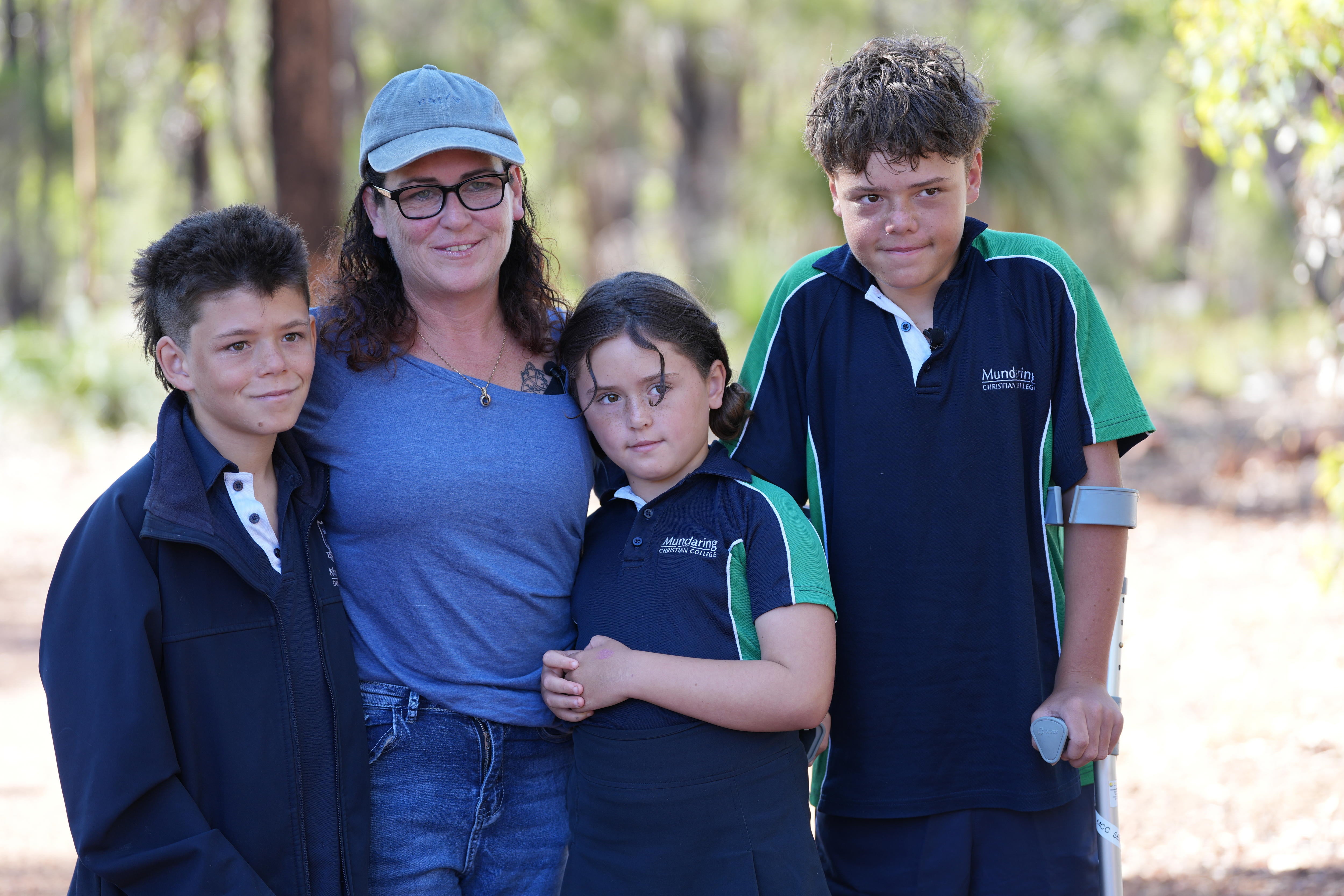 Ms Appelbee sent her oldest boy for help because she couldn’t leave her other children, aged 12 and 8, alone