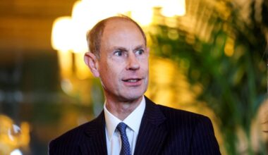 Prince Edward breaks silence over Andrew-Epstein controversy