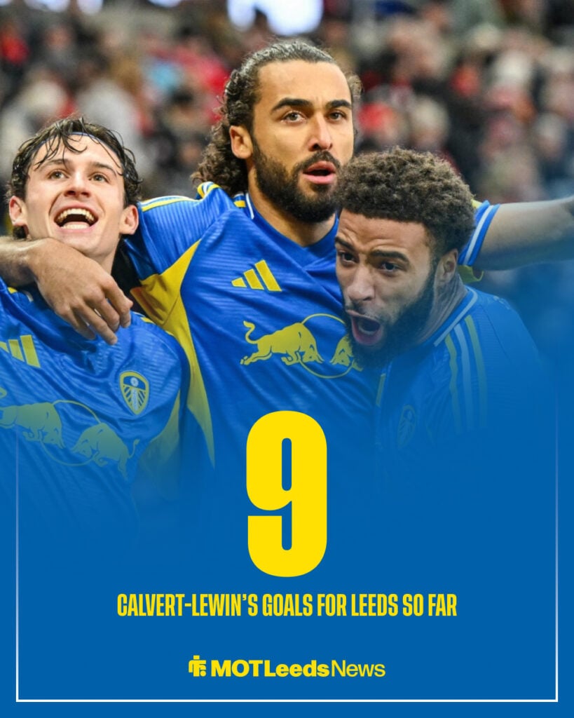 Dominic Calvert-Lewin's stats for Leeds United.