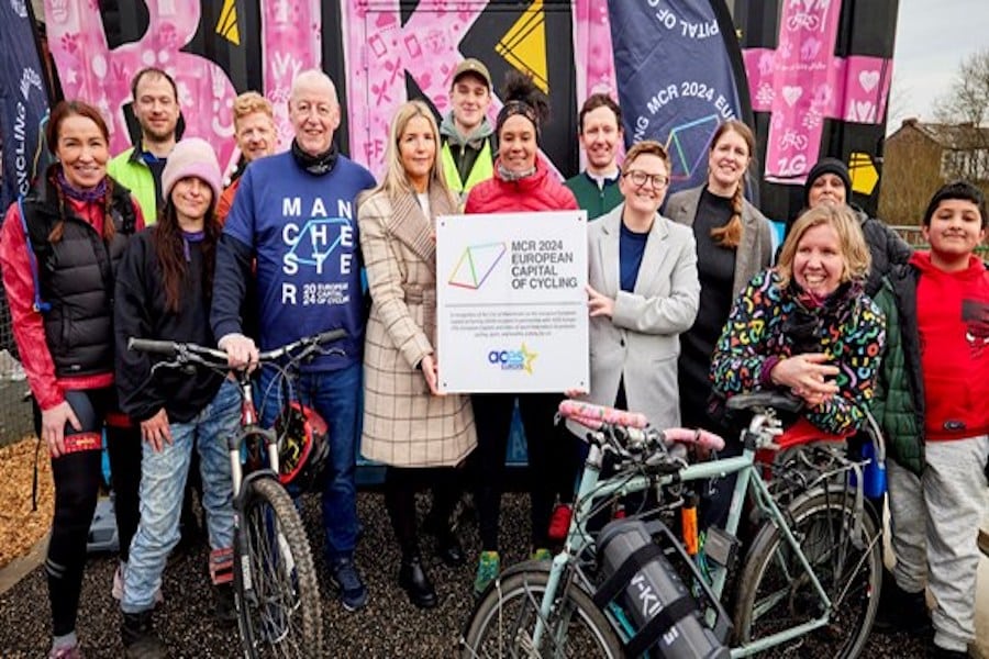 Manchester top cycling city ranks 34th globally