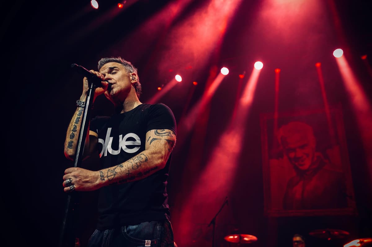 Robbie Williams live: Buoyant show in need of a little more nostalgia
