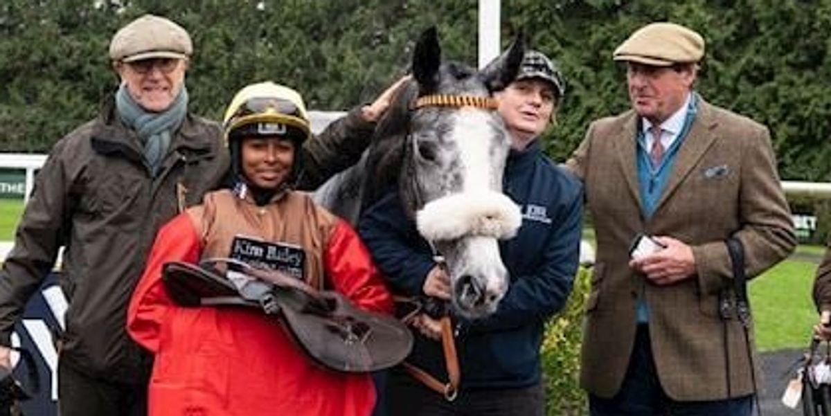British jockey etches name into horse racing history as first black female winner