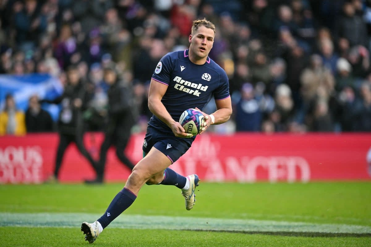 Returning: Duhan van der Merwe (AFP via Getty Images)