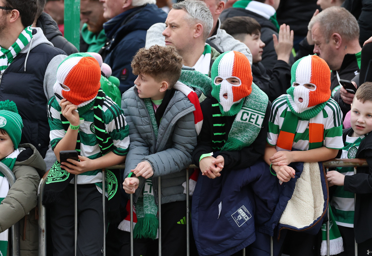 Young Celtic fans