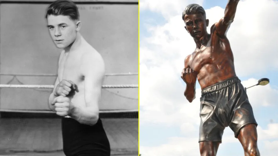 teddy Baldock's grandson has appealed to the public for news of the statue of his grandad which has disappeared