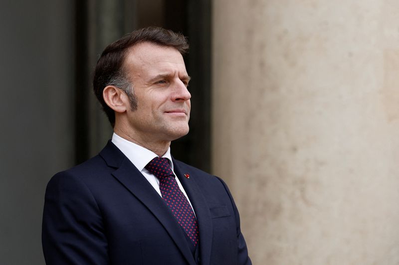 Time for EU to launch joint borrowing and challenge US dollar, says Macron