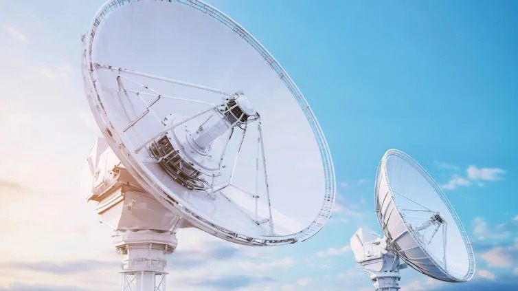 Satellite dishes