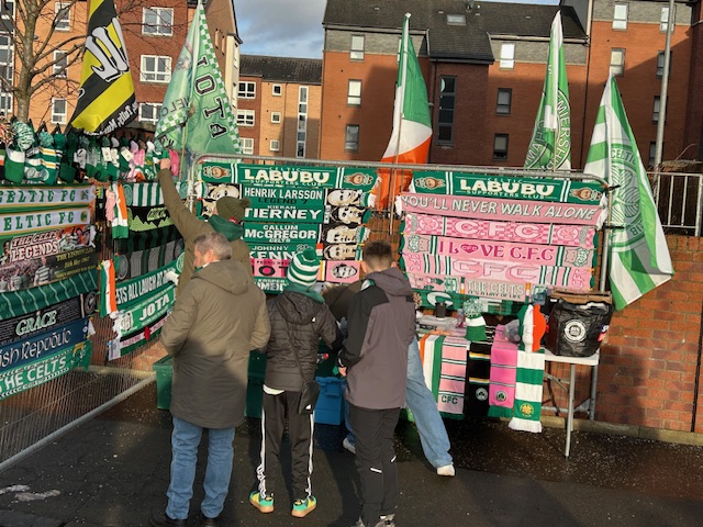 Images of Celtic Park on Saturday 10 January 2026.