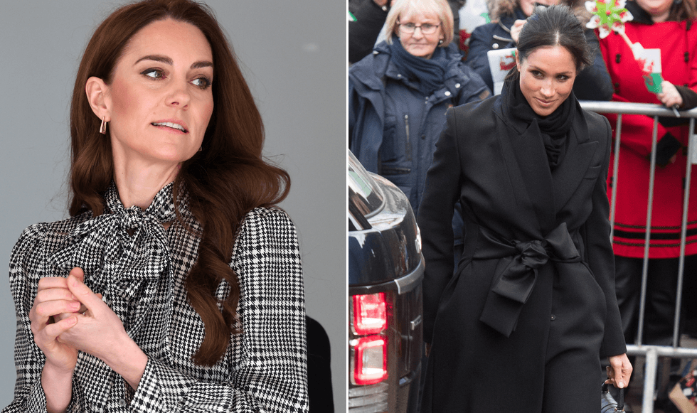 Princess of Wales and Meghan Markle