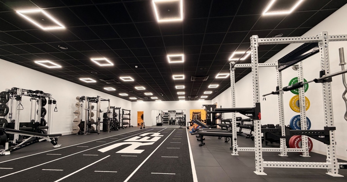 First look at REP Fitness largest gym showroom in UK in Gloucestershire