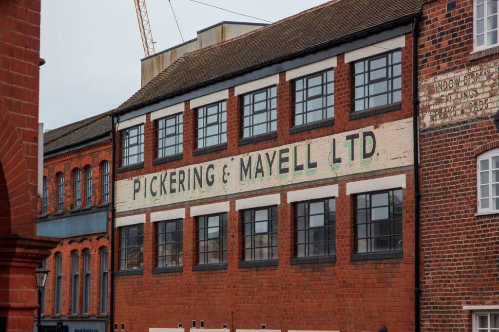 Birmingham, United Kingdom. 2024, 1th January.- Traditional and historical jewelry factory at Birmingham’s Jewellery Quarter