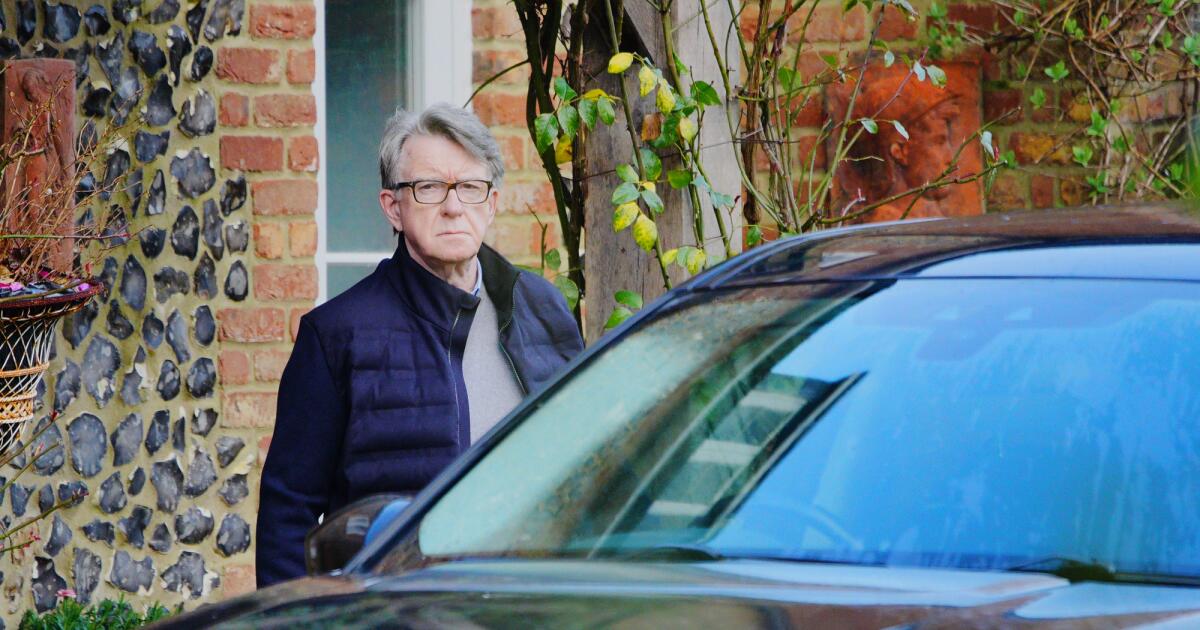 Police in Britain arrest former ambassador Mandelson in probe into Epstein ties
