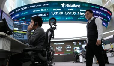 US futures and Asian shares slip as worries over Trump's Fed chief pick and AI weigh on markets