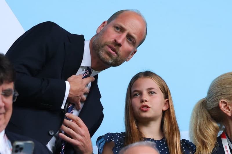 Prince William, Princess Charlotte | Source: GETTY
