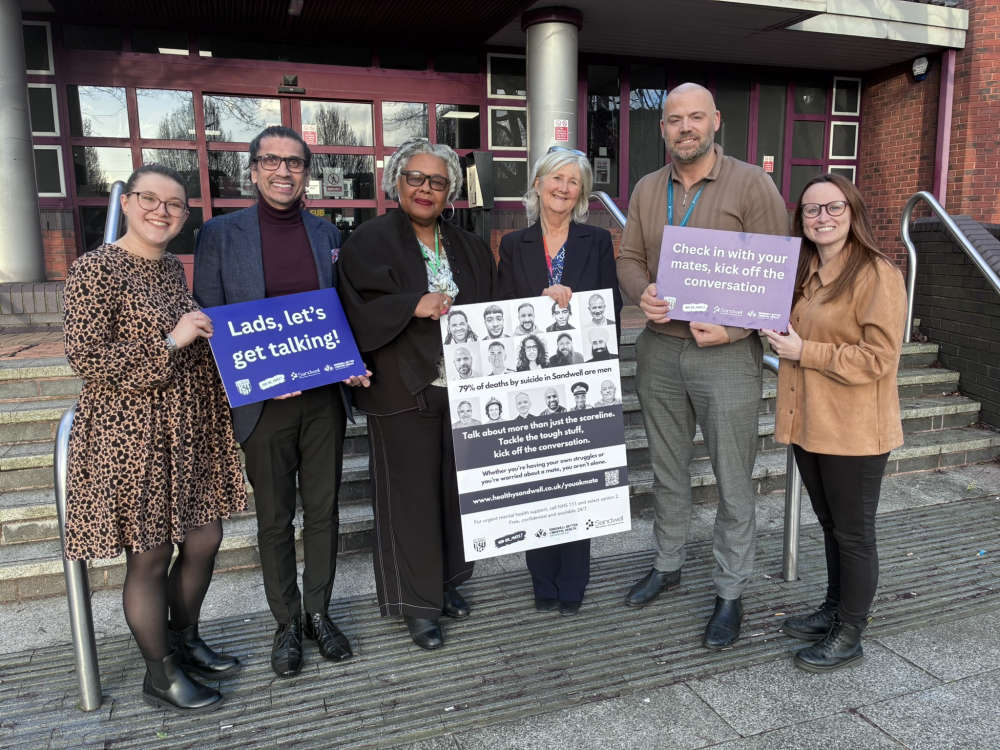 Sandwell shortlisted for Campaign of the Year for men’s mental health initiative
