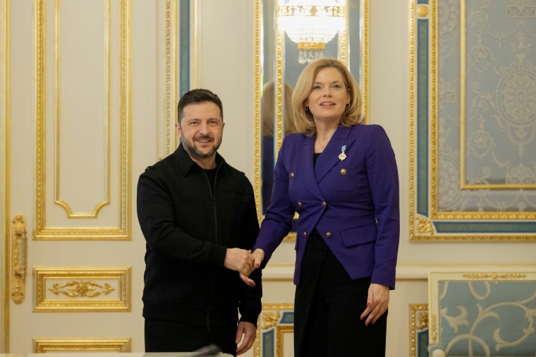German parliament speaker pledges Ukraine support on Kyiv visit