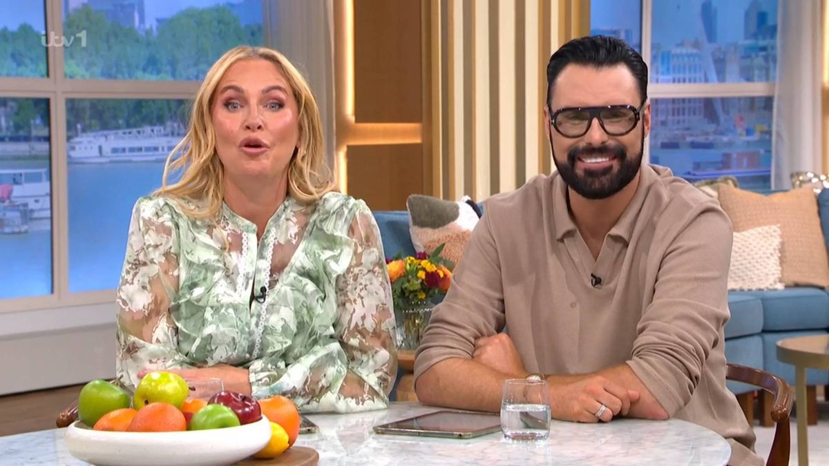 Josie Gibson and Rylan Clark on This Morning