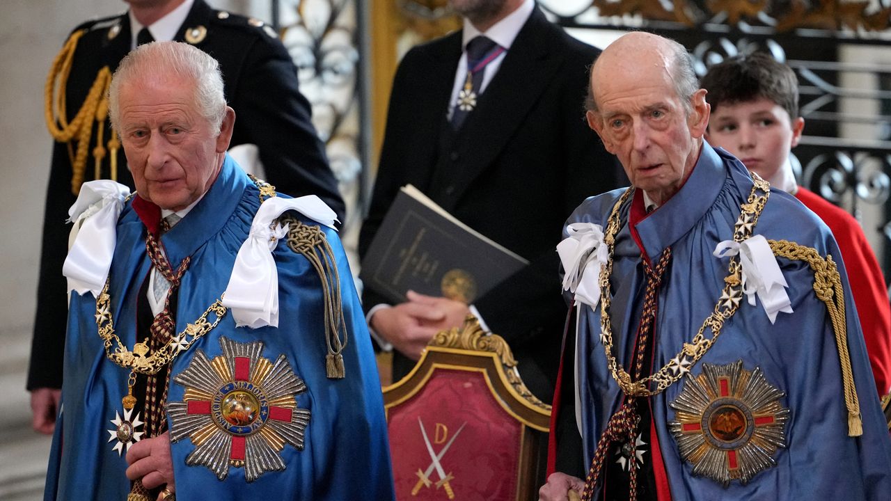 The Duke of Kent, 90, joins forces with King Charles for a milestone service at St Paul's Cathedral