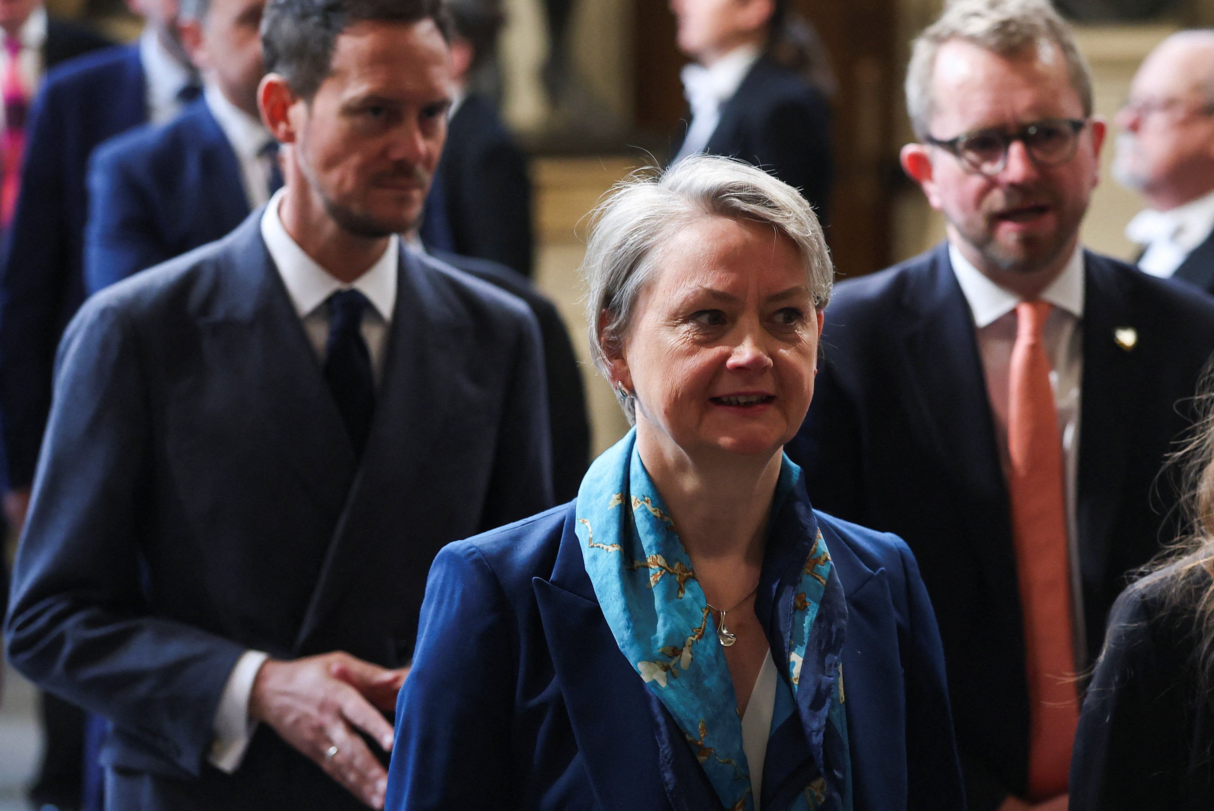 British Foreign Secretary Yvette Cooper said that reforms were necessary to control UK borders