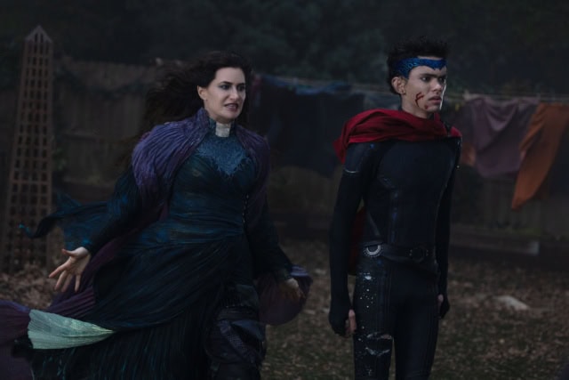 Agatha and Billy in costume in Marvel's Agatha All Along
