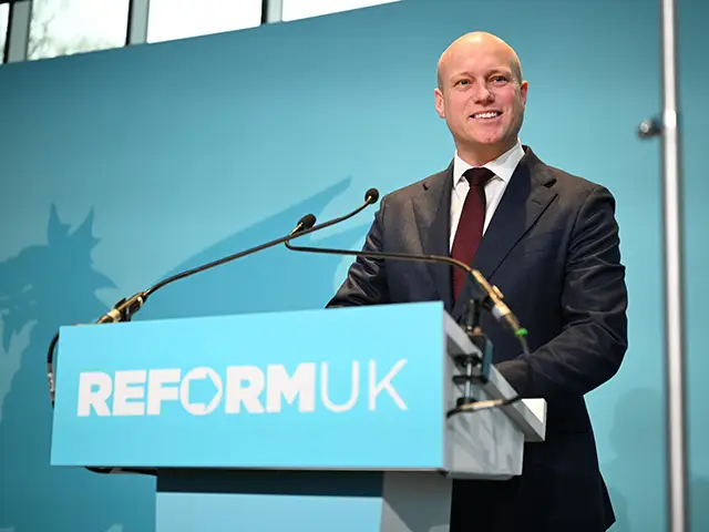 Reform UK's leader in Wales, Dan Thomas