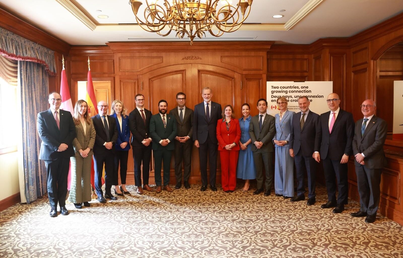 King of Spain, airline execs highlight increased connectivity from Canada 