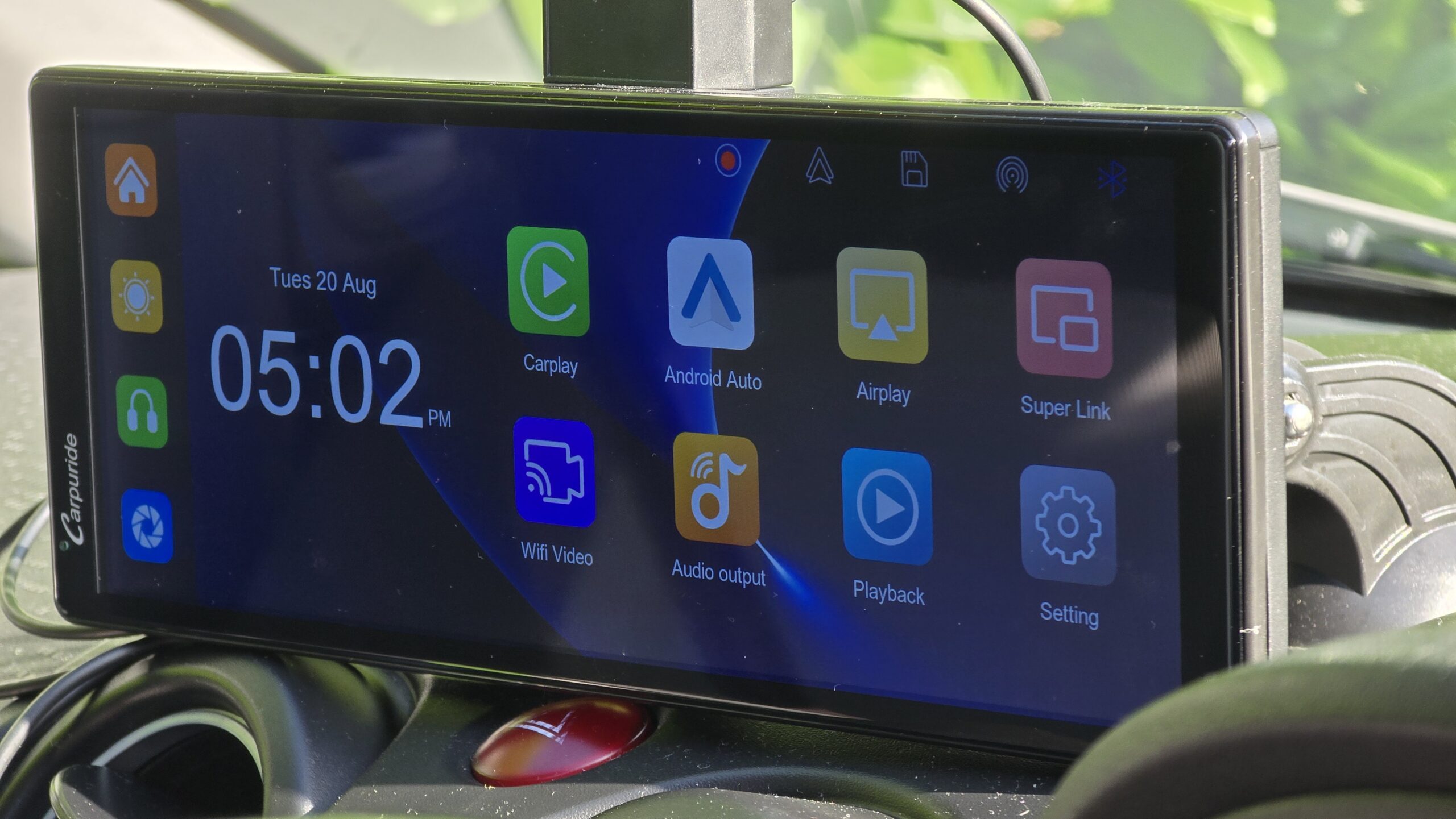 Portable Android Auto screen Portable Android Auto screen