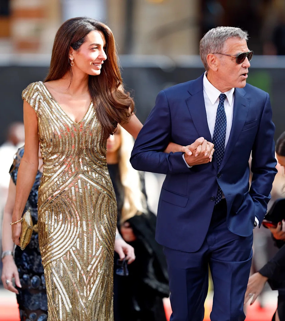 london, england may 11: (embargoed for publication in uk newspapers until 24 hours after create date and time) amal clooney and george clooney attend the king's trust 50th anniversary celebration at the royal albert hall on may 11, 2026 in london, england. the king's trust, formerly known as the prince's trust, was founded by the then prince of wales in 1976 and has helped more than a million young people across the uk reach their potential by developing life skills, preparing for employment or accessing job opportunities. (photo by max mumby/indigo/getty images)