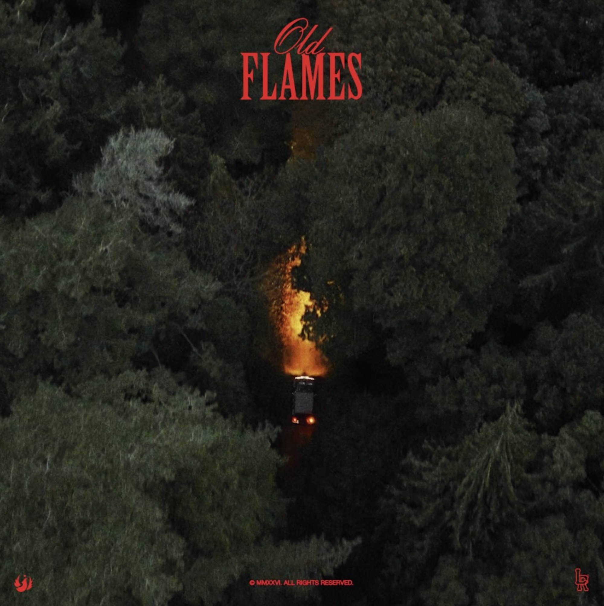 La Roux 'Old Flames' artwork