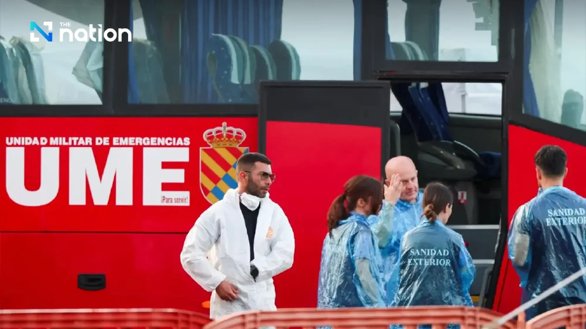 MV Hondius passengers ferried ashore in Spain under strict virus controls