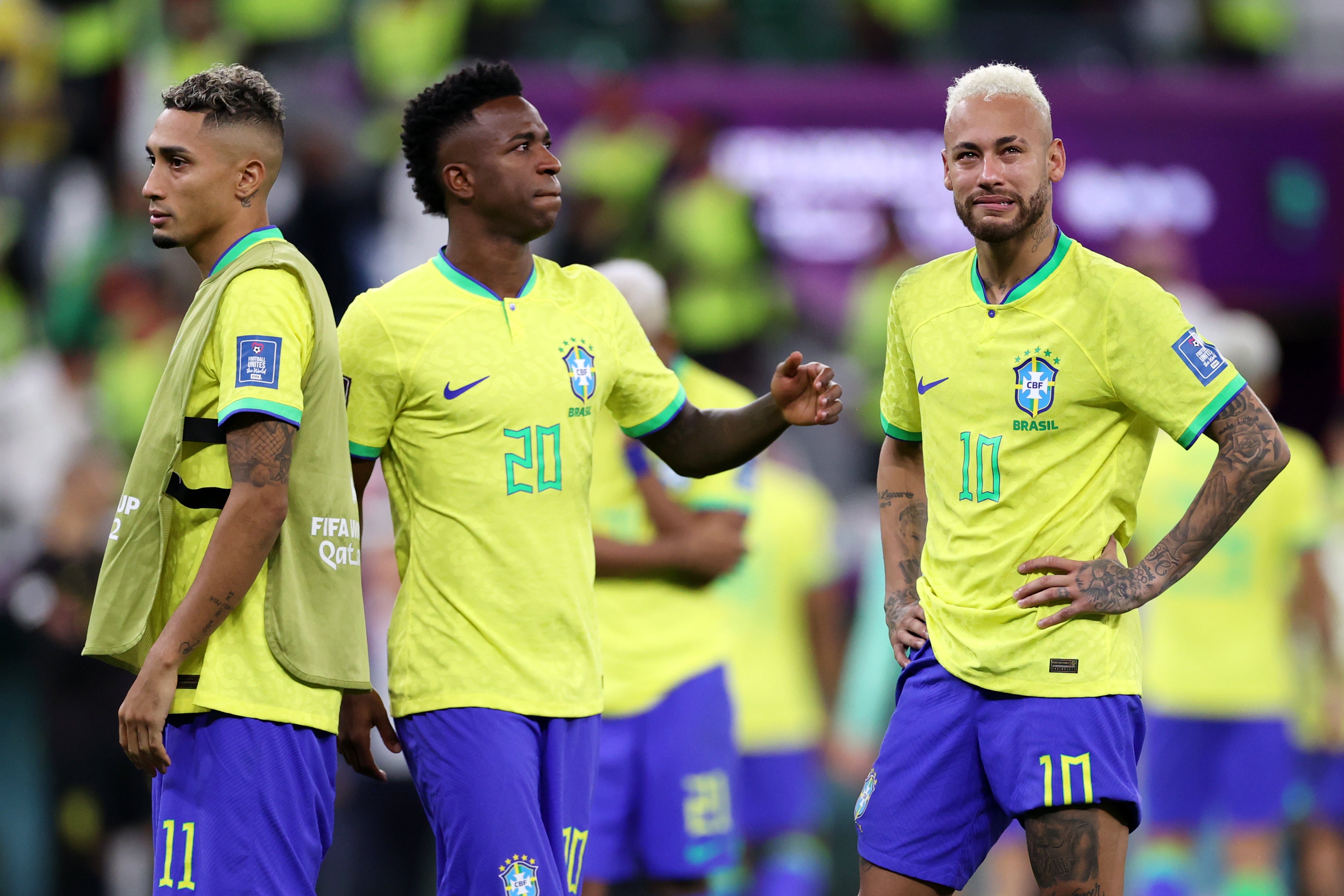 Neymar is an injury doubt for Brazil’s first game