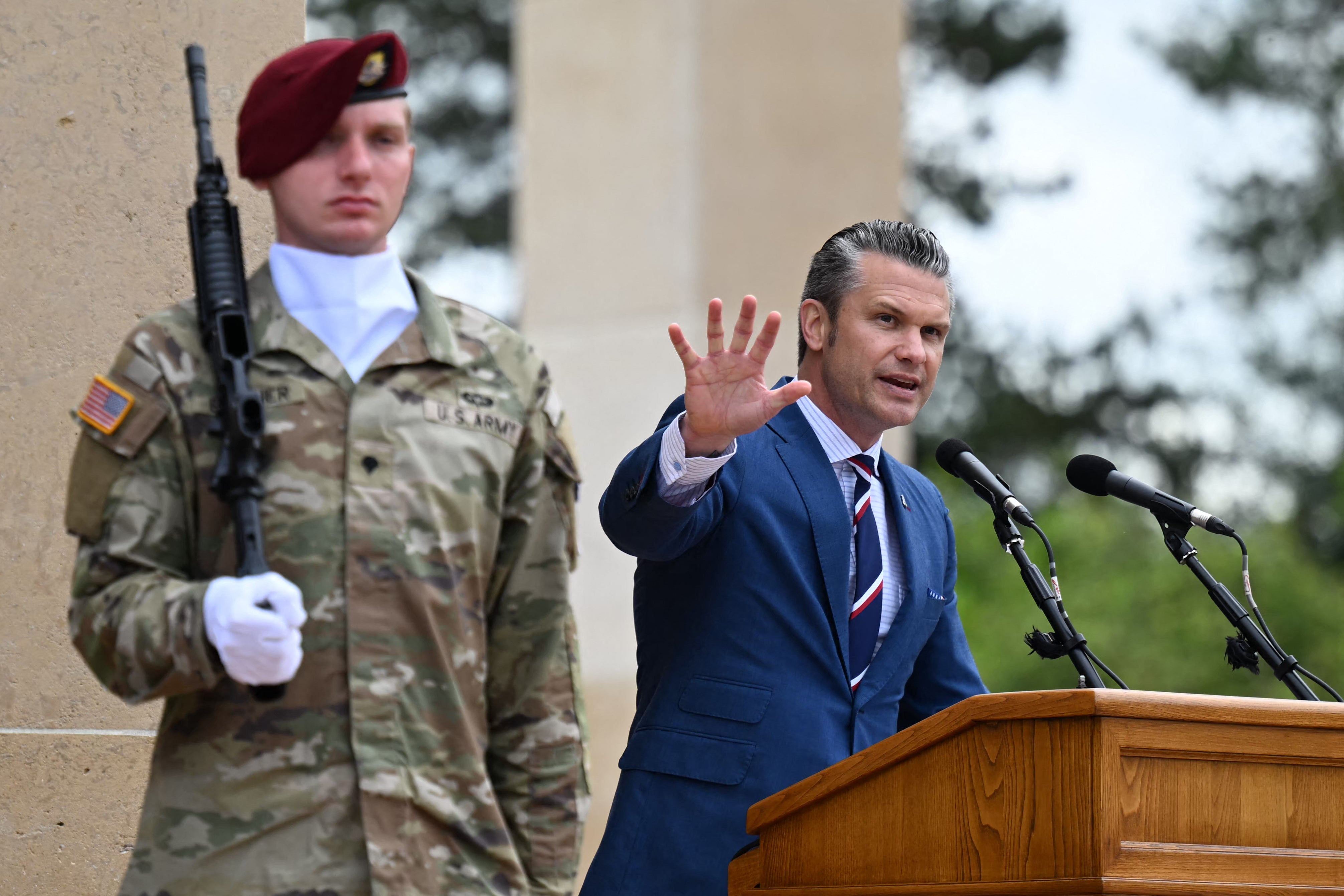 Donald Trump's defence secretary Pete Hegseth is facing condemnation over his claims