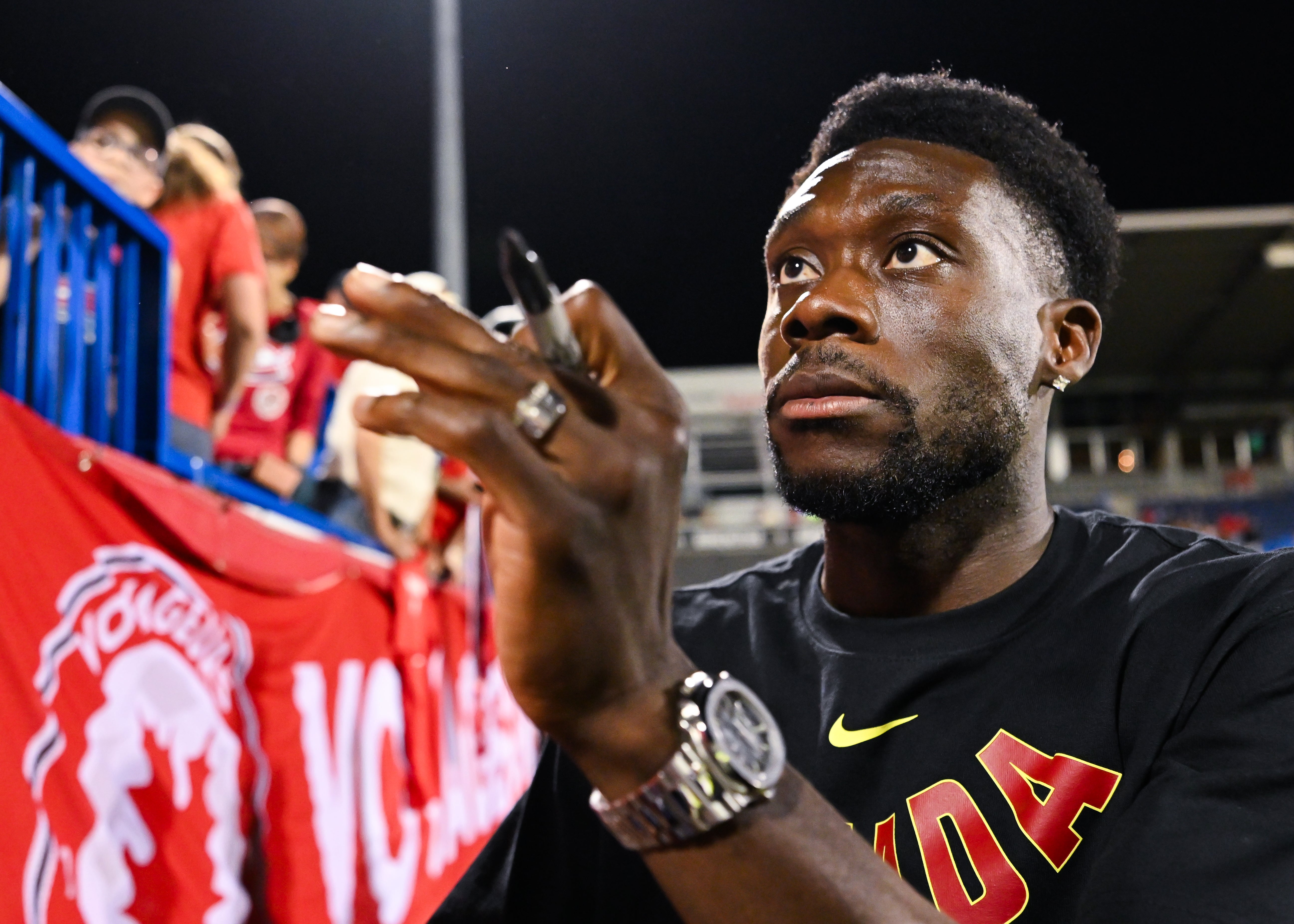 Alphonso Davies is one of Canada’s key players as the nation co-hosts the tournament