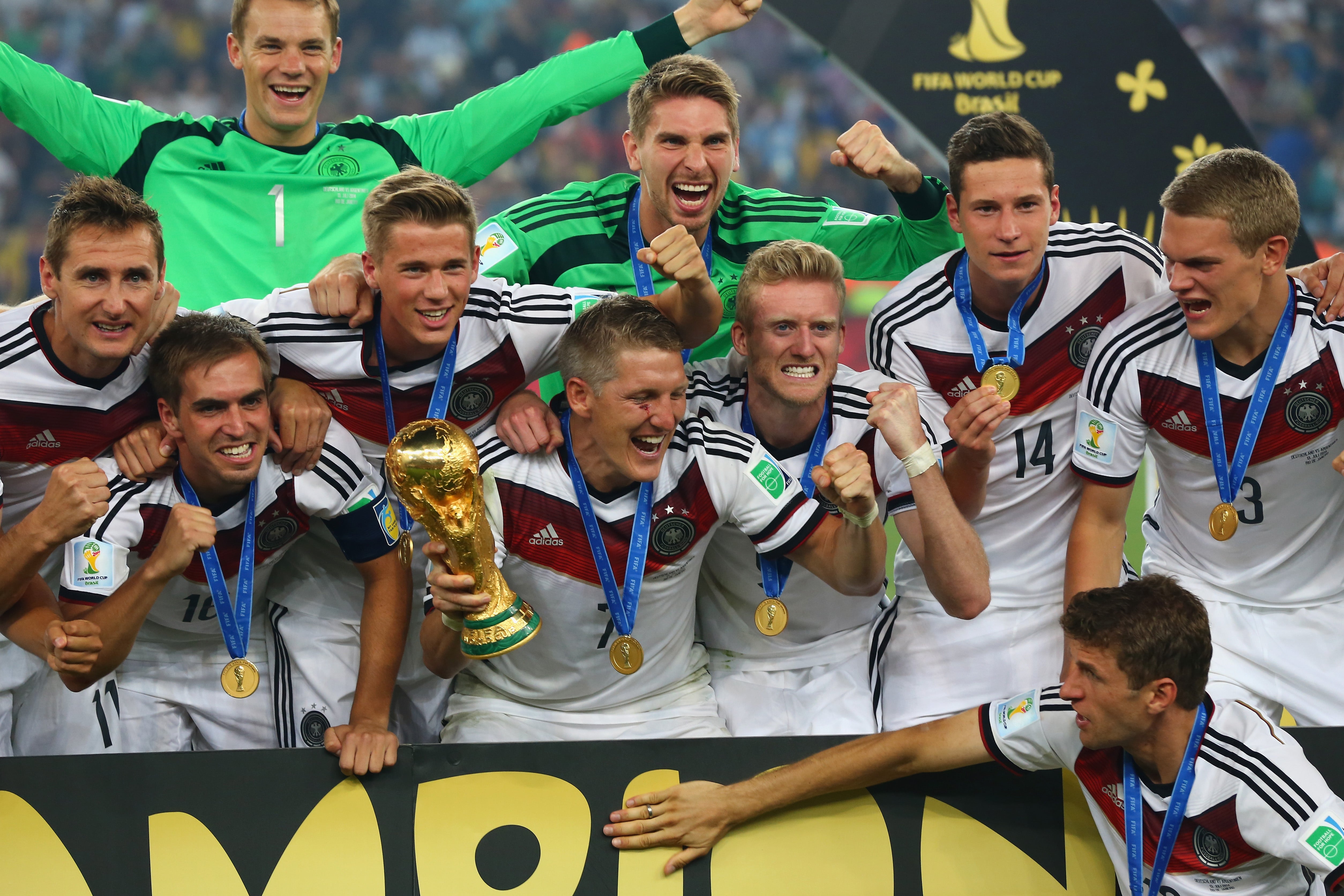 Germany won the World Cup in 2014