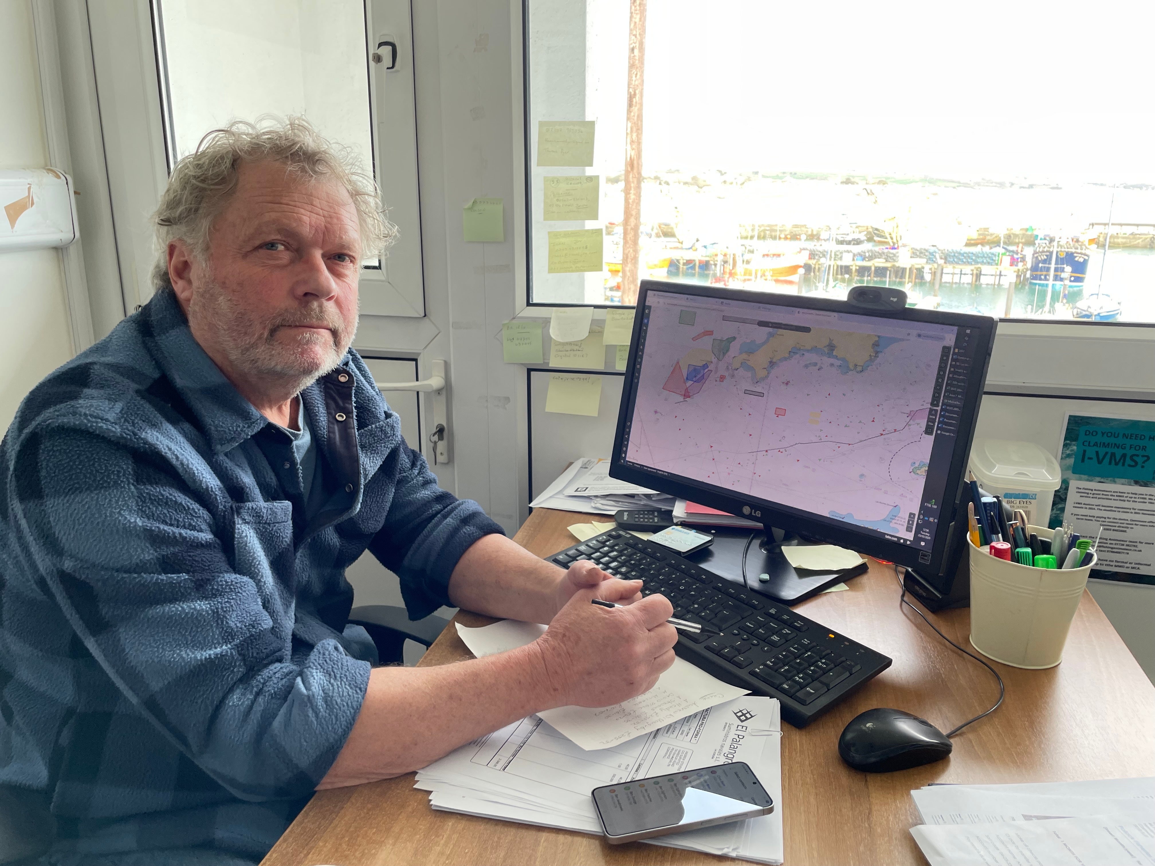 Andy Wheeler, assistant to the chief executive of the Cornish Fish Producers’ Organisation