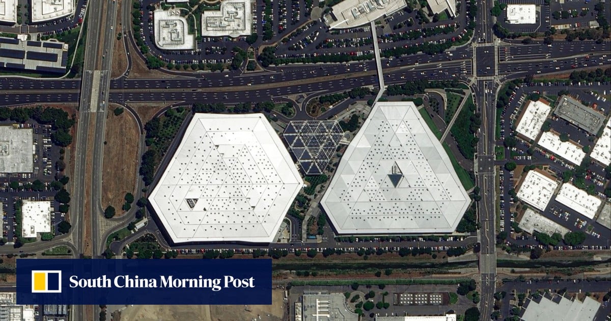Chinese satellite company releases images of Nvidia, Apple HQs