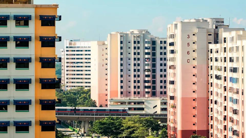 Public housing estates in the north region of Singapore