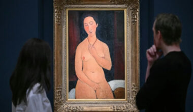 Modigliani nude sets European record at London auction