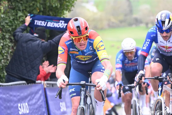Madd Pedersen at the 2026 Tour of Flanders