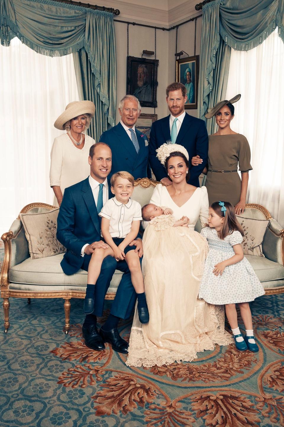 The photographs were taken by Matt Holyoak in the Morning Room at Clarence House