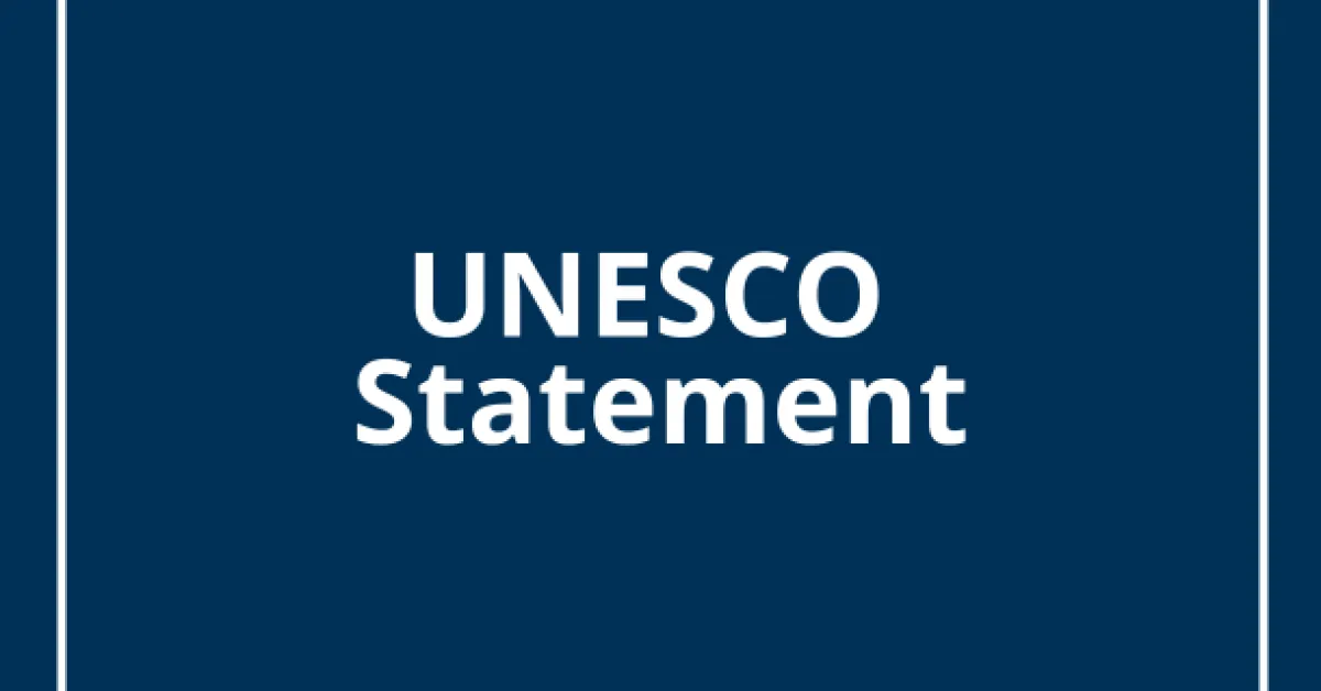 UNESCO statement on Ukraine | UNESCO