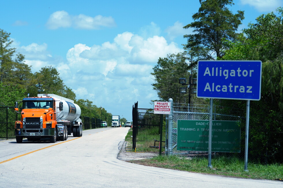 Florida governor announces closure of 'Alligator Alcatraz'