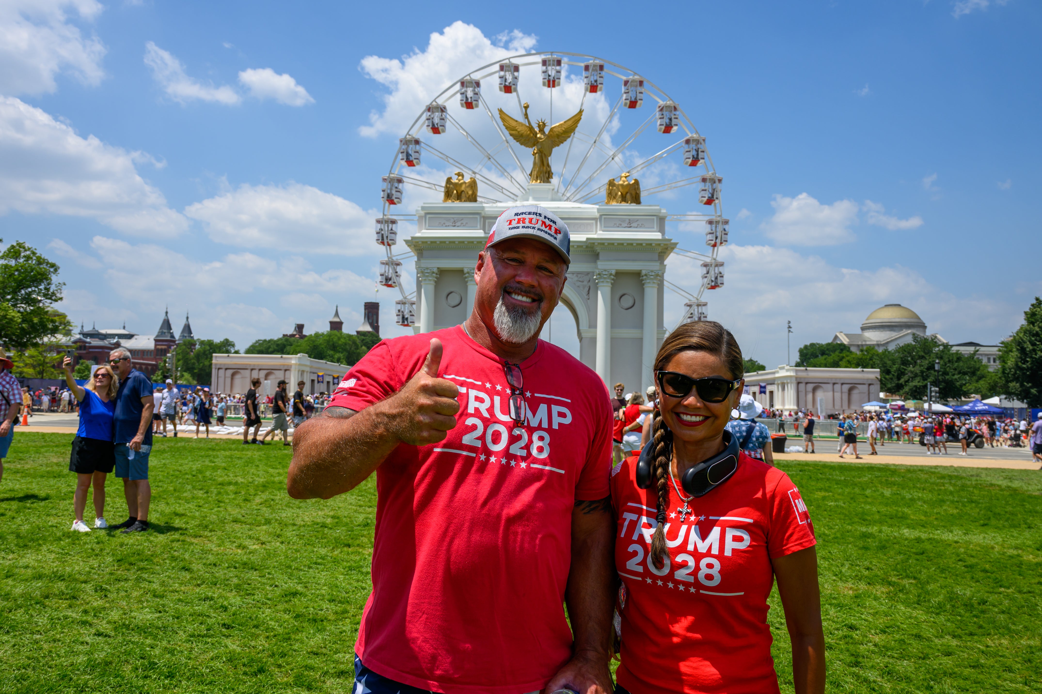 Many of the events of Trump 250 - including his ‘state fair’ on the National Mall - were met with criticism