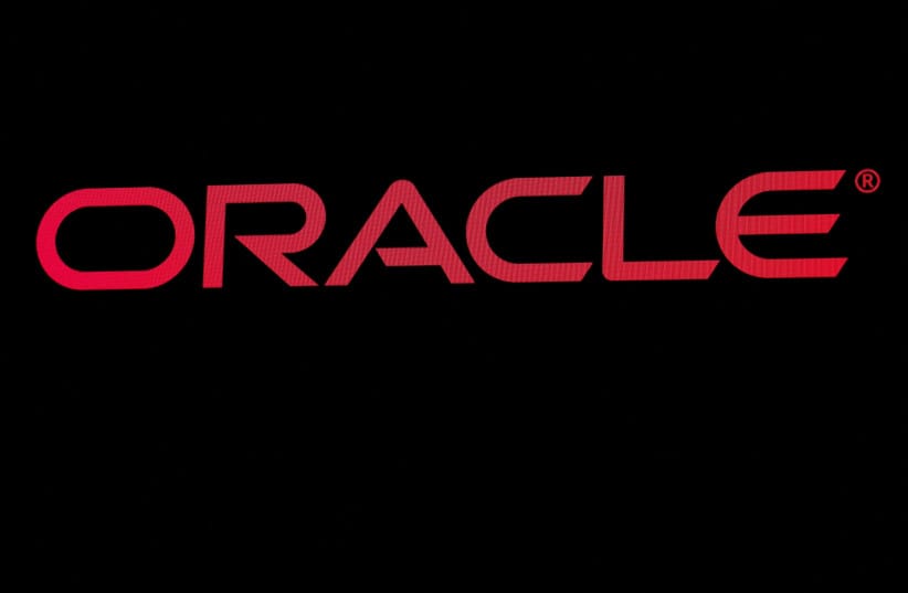 he company logo for Oracle Corp. is displayed on a screen on the floor at the New York Stock Exchange (NYSE) in New York, U.S., September 18, 2019.