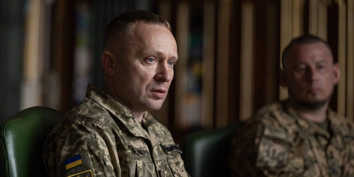 Ukraine's New Top General, 43, Earned Fame With Flying Armored Vehicle