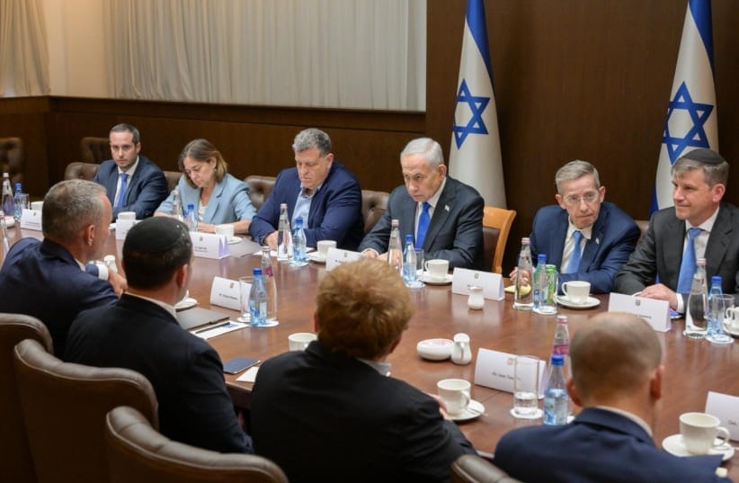 PRIME MINISTER Benjamin Netanyahu meets with Gaza Board of Peace Director Nickolay Mladenov, May 13, 2026.