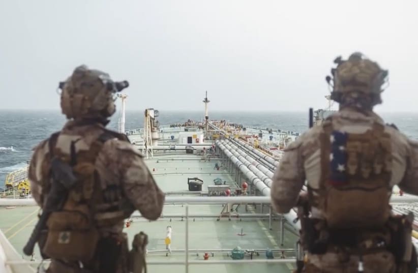 US forces operating in the Strait of Hormuz, July 17, 2026.